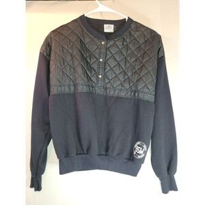 Womans Off The Wall quilted snap pull over Sz. L
